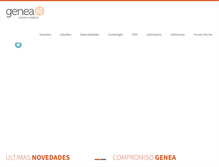 Tablet Screenshot of geneacm.com